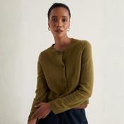 Seasalt Tern Tide Cardigan | Forest Green