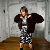 Tuzzi Short Zip And Neck Detail Straight Dress image