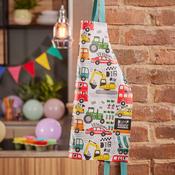 Just Keep Trucking Kids Apron