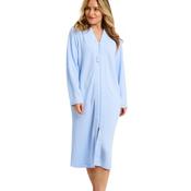 Marlon Zipper Waffle Housecoat Blue