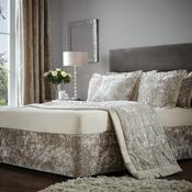 CL Crushed Velvet Divan Base Wrap