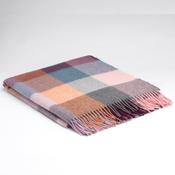 McNutt Alpaca Rose Dust Check Throw