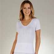 Slenderella Short Sleeve Thermal Vest