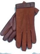 Design 16128 Gents Hand-Sewn Classic Nappa and Mocca Suede image