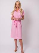 Half Sleeve Dress - Baby Pink image