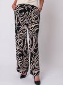 27" Print Trouser - Black/Beige image