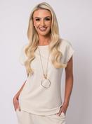 Half Sleeve Top - Beige image