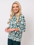 Layered Blouse - Teal image