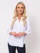 3/4 Sleeve Blouse - White image