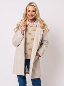 HERRINGBONE COAT - BEIGE image