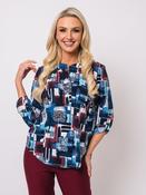 3 Button Top - Royal