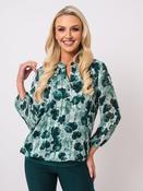 Lined Blouse - Pine