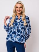 Lined Blouse - Royal