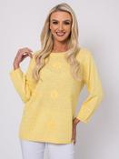 Embroidery Knit - Lemon
