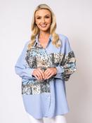 Pattern Shirt - Denim