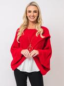 Cross Over Top - Red - One Size image