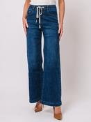 Draw String Jeans - Denim image