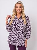 Diamond Blouse - Mulberry image