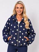 Polka Dot Jacket - Navy - One Size - 10-14 image