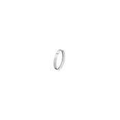 Wedding &amp; Eternity Rings 9ct White Gold 2.5mm Ladies Easy Fit Medium Wedding Band Sizes I-P image