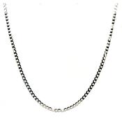 Gerry Browne Gold 9ct White Gold Curb Chain image