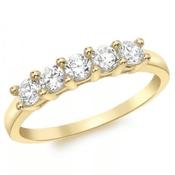 Gerry Browne Gold 9ct Yellow Gold 5 Stone Ring image
