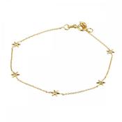 Gerry Browne Gold 9ct Yellow Gold Stars Bracelet image