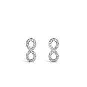 PURE Silver Absolute Silver Infinity Earrings image
