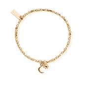 ChloBo Chlobo Mini Cube Dainty Moon &amp; Sun Bracelet image