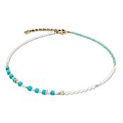 Coeur de Lion Coeir Gp Green/Whi/pearl Bead Neck