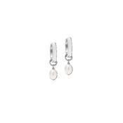 Coeur de Lion Cosmic Pearl Hoop Earrings