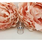 Gerry Browne Gold Diamond And Sapphire 7 Stone Ring