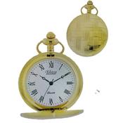 Telstar Gold Plated Weave Designl Pocket Watch