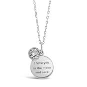 Absolute Kids Love You To The Moon &amp; Back Pendant image