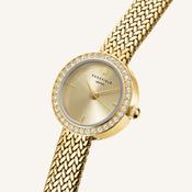Rosefield Watches Round Champagne Cz Dial Watch image