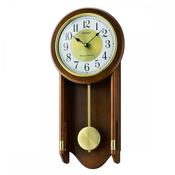 Seiko Clocks Dark Wood Pendlum Wall Clock image