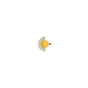 Shock of Grey Shock of Grey Sage Green Moon Ring