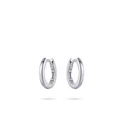 Gisser Silver Hoop Earrings image