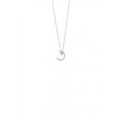PURE Silver Teens Moon &amp; Star Pendant image