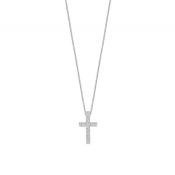 Ti Sento Stone Set Cross
