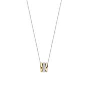 Ti Sento Tri Colour Tripple Oval Link Pendant image