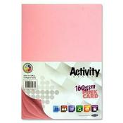 A4 160Gsm Card 50 Sheets - Pink