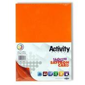 Premier Activity A4 160gsm Card 50 Sheets - Orange