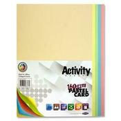 A4 160Gsm Card 50 Sheets - Rainbow Pastel
