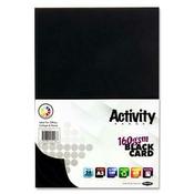 A3 160Gsm Card 20 Sheets - Black image