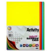 A2 Card 25 Sheets - Rainbow