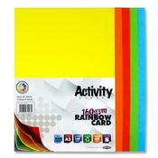 A3 160Gsm Card 200 Sheets - Rainbow