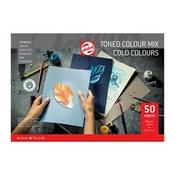 Royal Talens Toned Paper mix cold, A4, 180gsm, 50 pages image