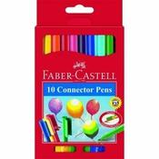 Faber Castell Connector Fibre-Tip pens Box 10 image