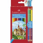 Faber Castell Eco Colour Pencils Box 12 with 3 Free Bio Colours + Sharpener image